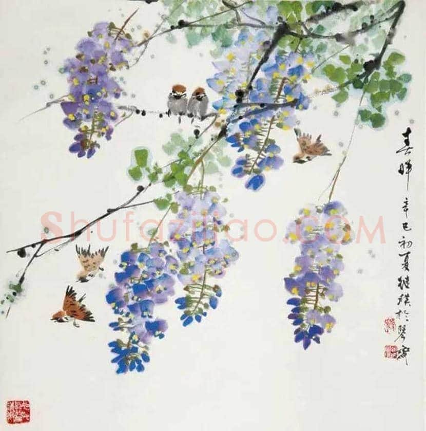 刘继瑛花鸟画欣赏 | 书画知识