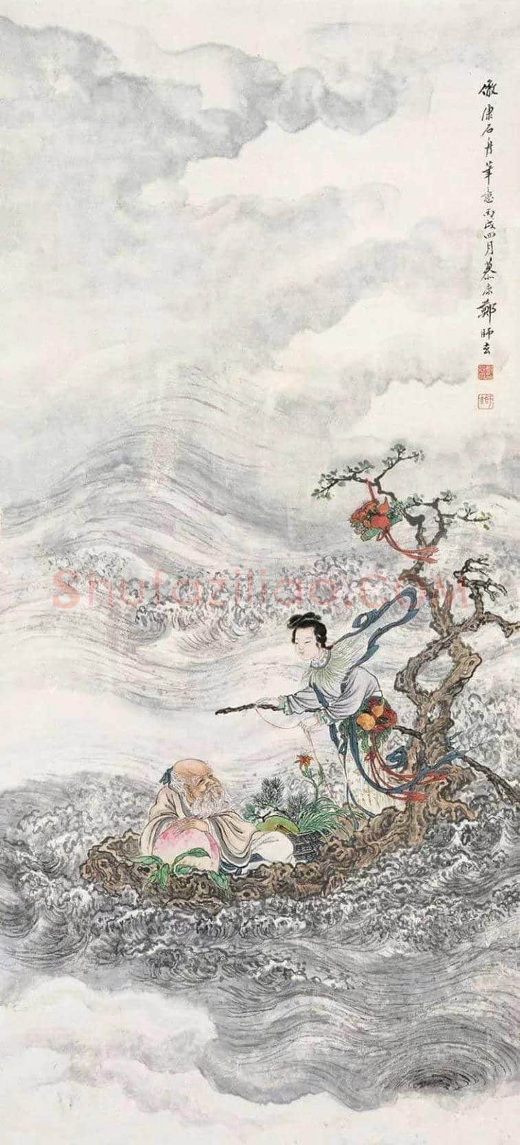 郑慕康人物画作品欣赏 | 书画资料