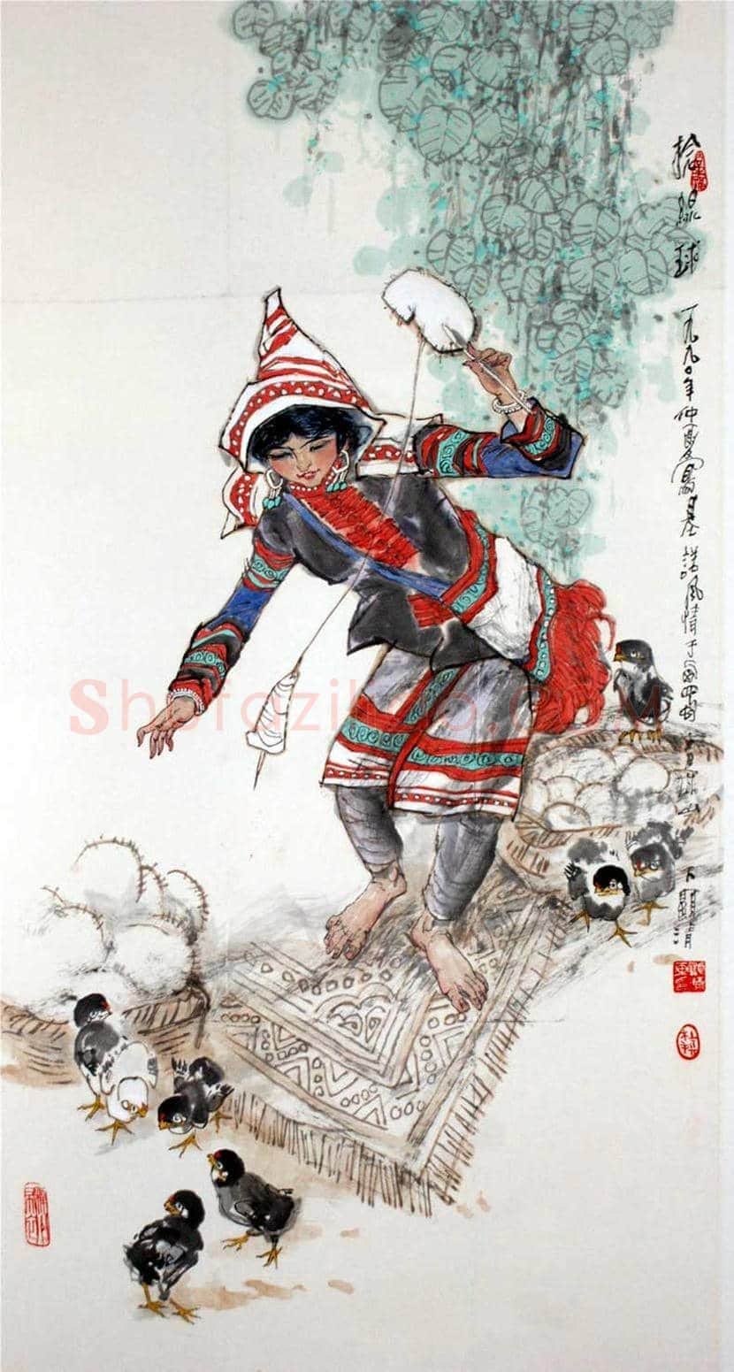 杜显清人物画作品欣赏 | 书画常识