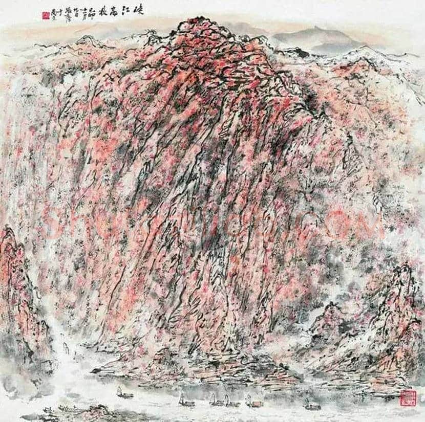 张文俊山水画欣赏 | 书画文摘