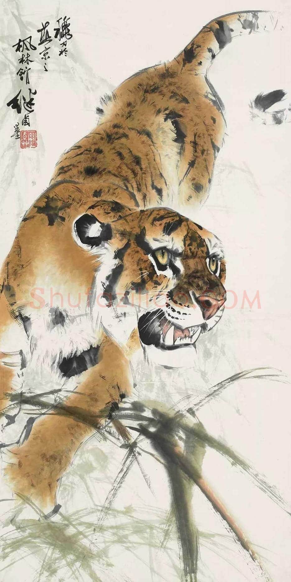 刘继卣动物画作品欣赏 | 书画学堂