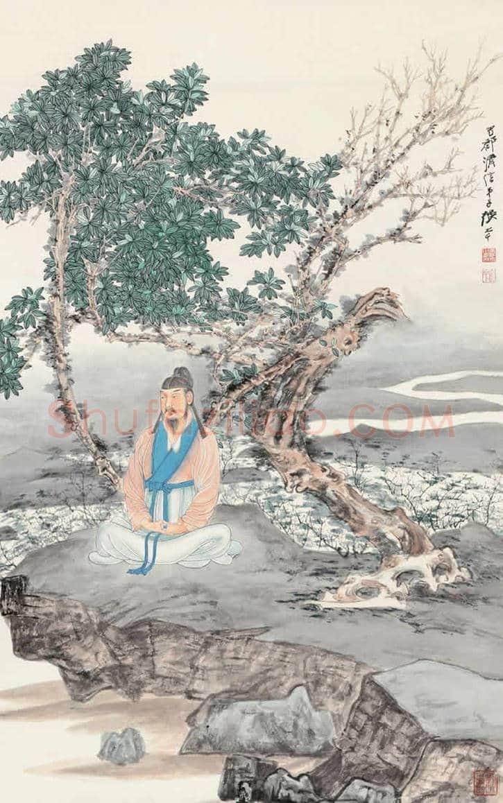 张大千高士图拍卖价格 | 书画学堂