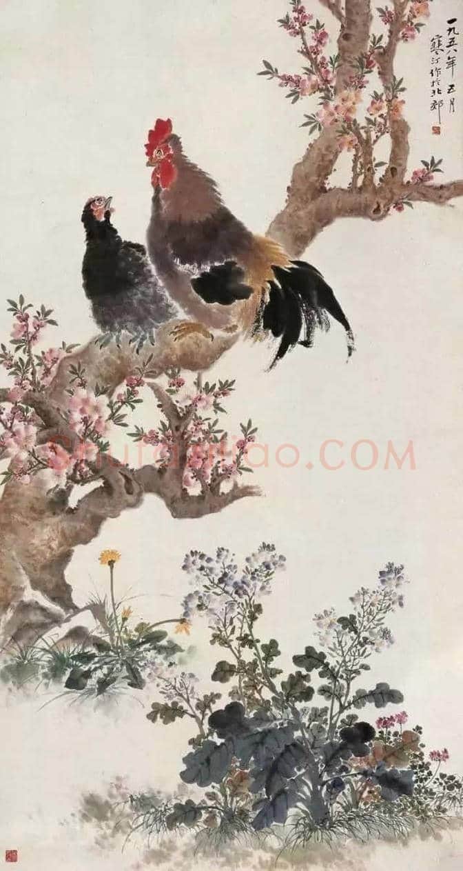海派画家四大名旦的花鸟画作欣赏 | 书画科普