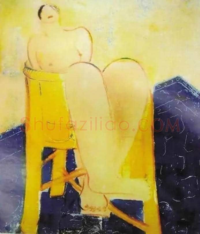 庞薰琹《藤椅上的人体》与常玉作品一样夸张变形! | 书画科普