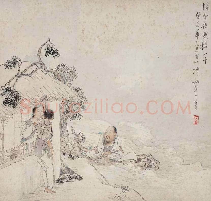 钱慧安作品欣赏 | 书画资料
