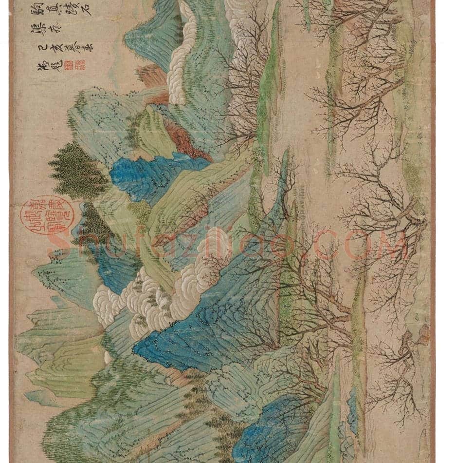 仇英《桃花源图》欣赏 | 著名国画欣赏