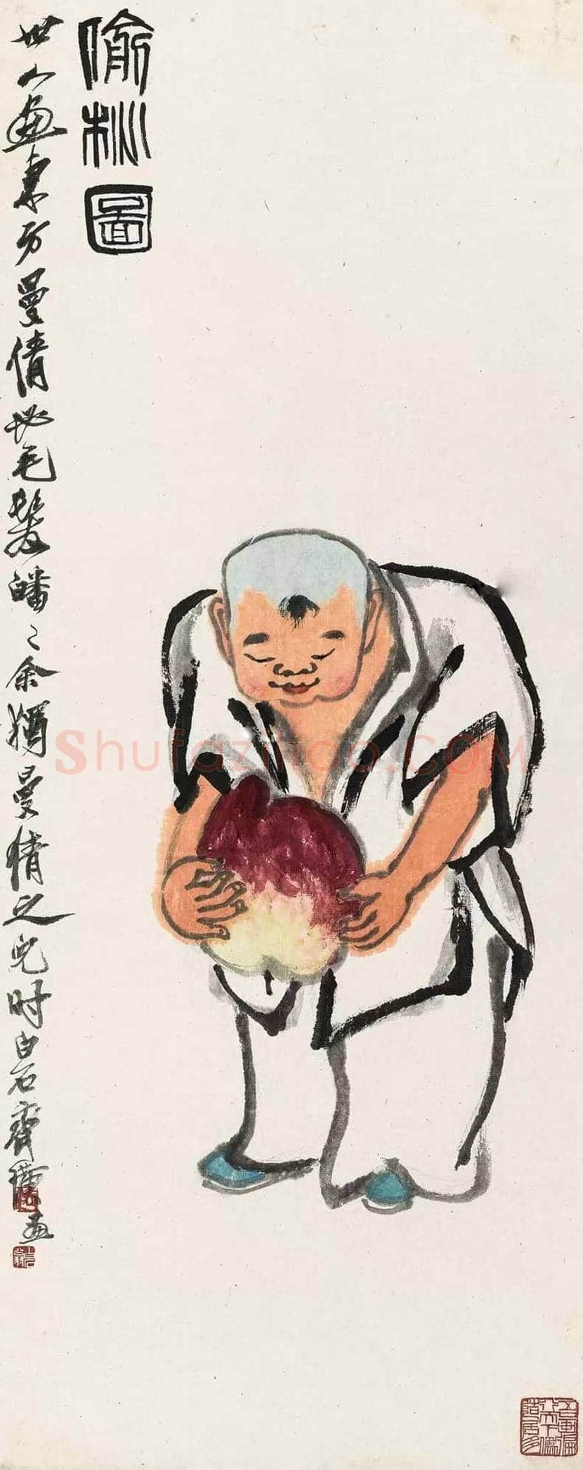 齐白石人物画市场价格 | 书画科普