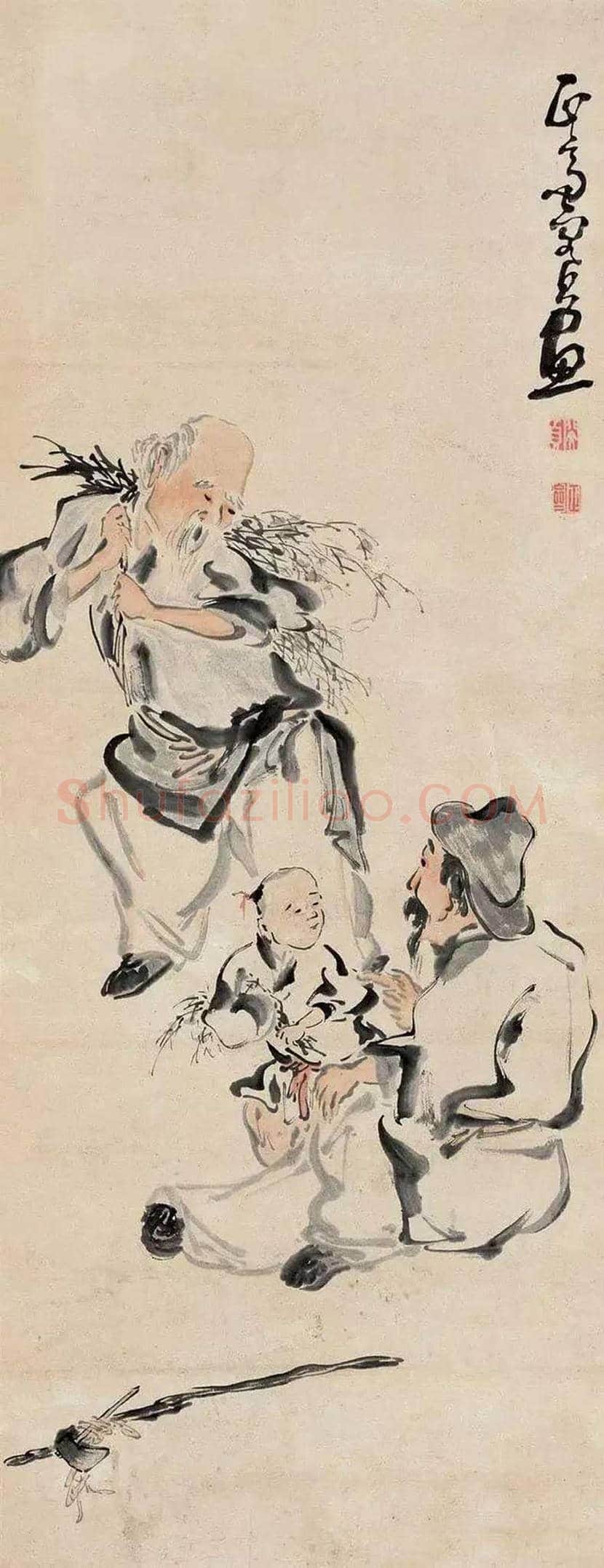 闵贞人物画欣赏 | 书画知识