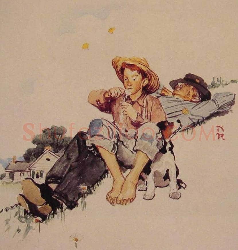 美国插画师|诺曼·洛克威尔作品欣赏 | 书画科普