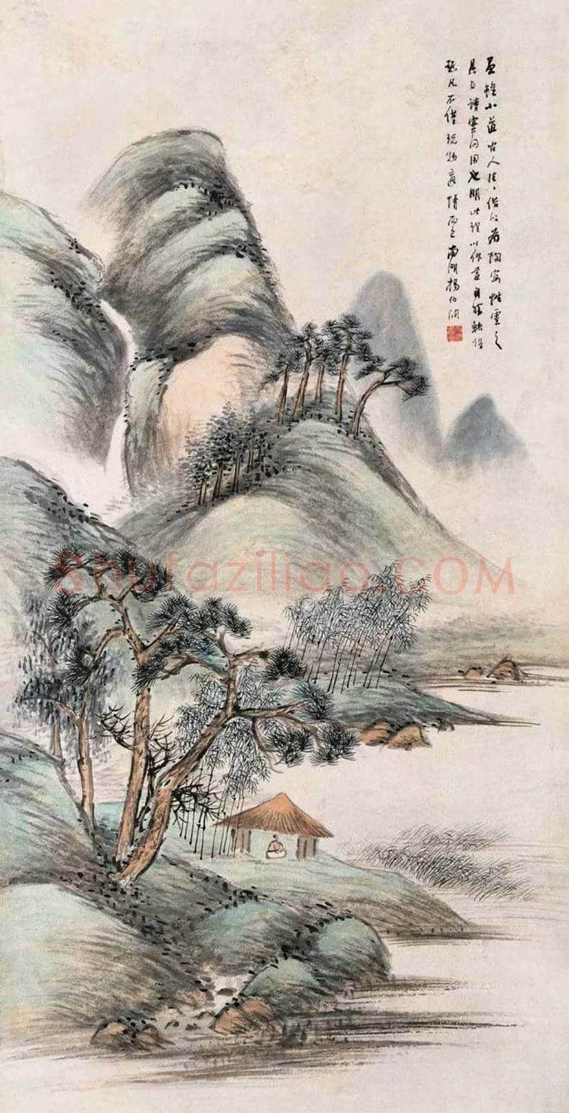 杨伯润山水画欣赏 | 书画知识