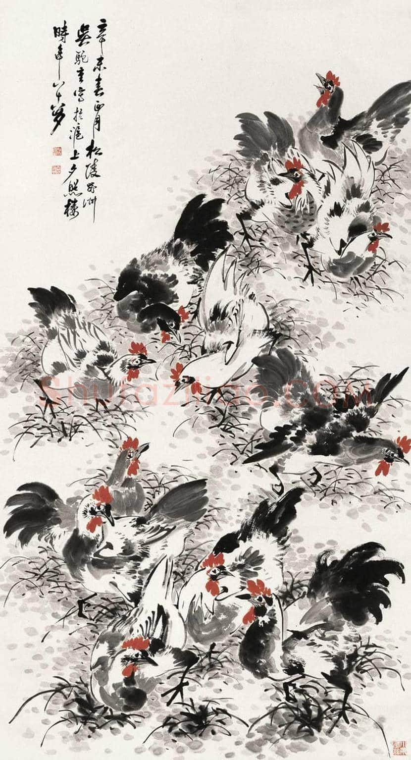 吴野洲国画作品欣赏 | 书画学堂