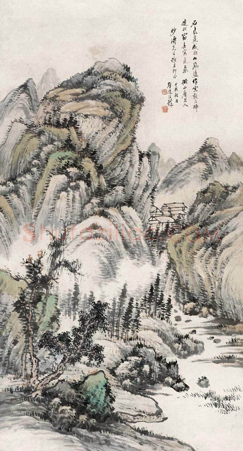 汪声远山水画作品欣赏 | 书画知识