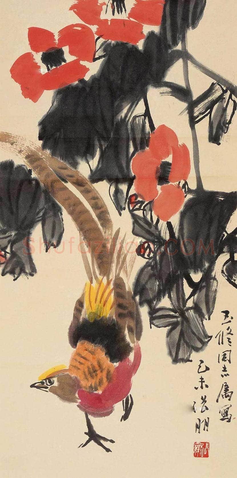 张朋花鸟画作品欣赏 | 书画文摘