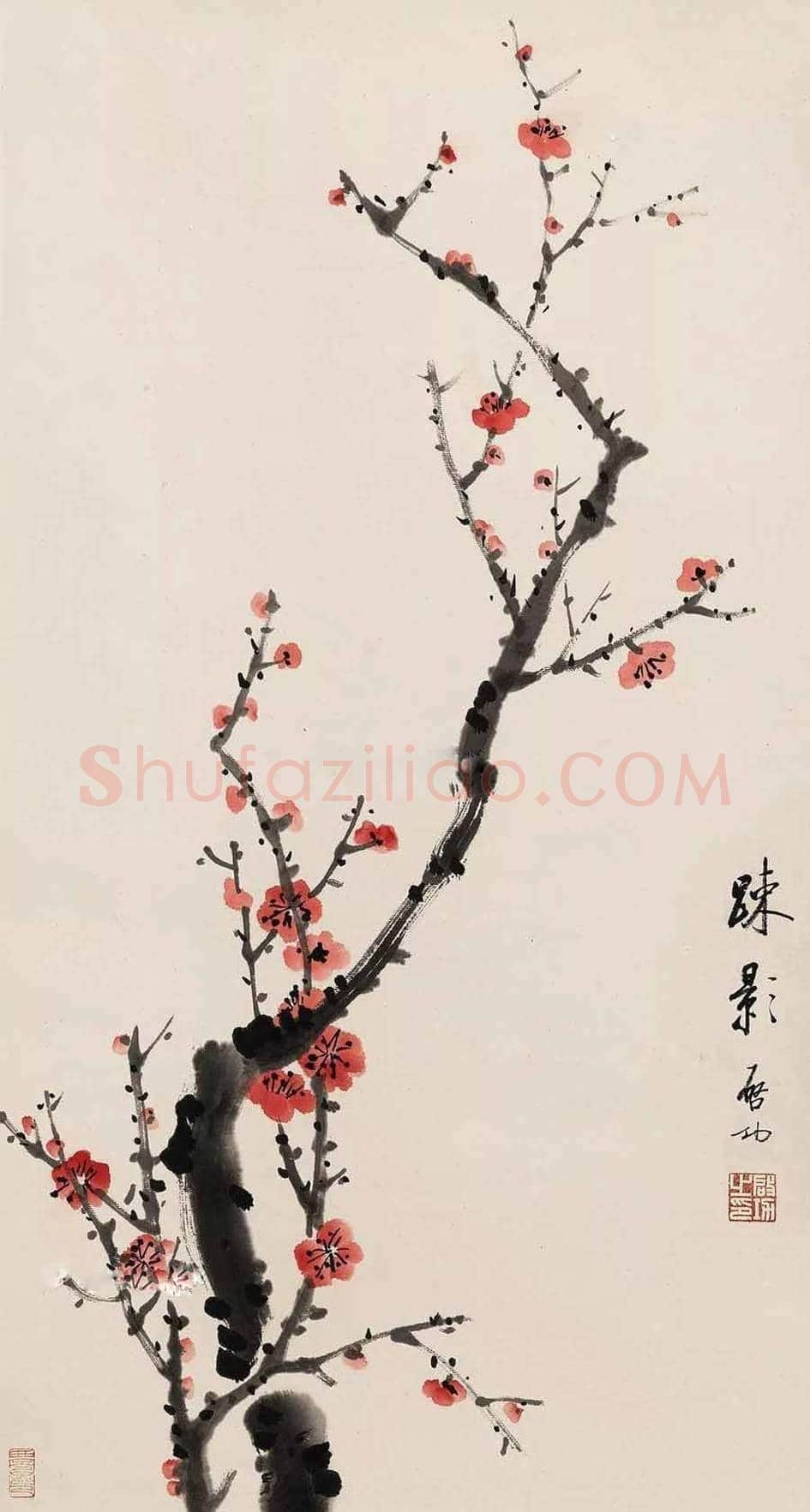启功花鸟画图赏 | 书画文摘