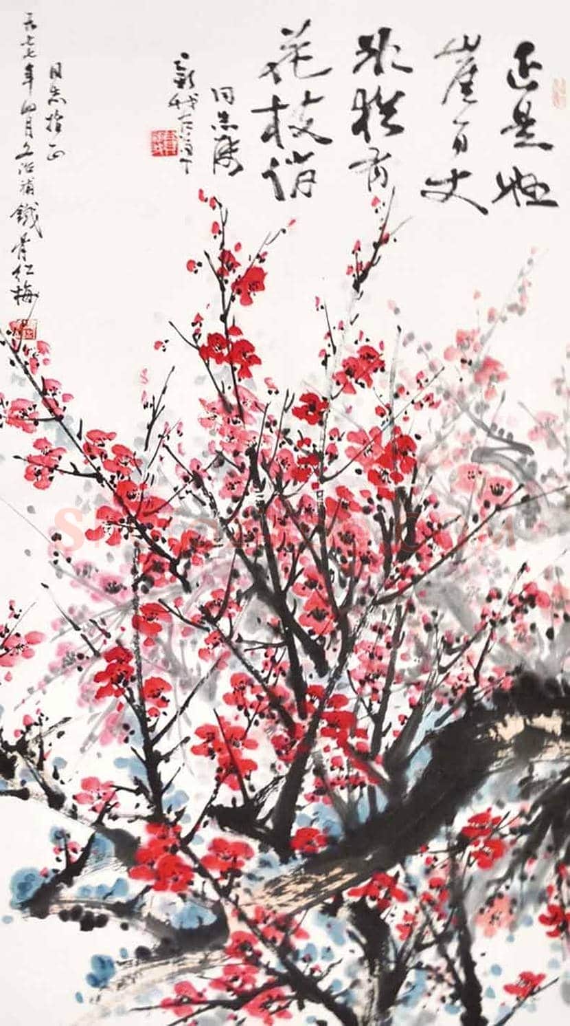 宋文治花鸟画欣赏 | 书画常识