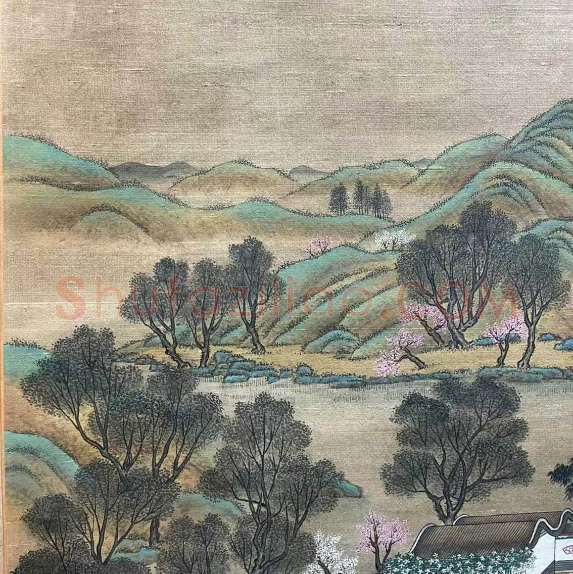 清宫遗珍——唐岱沈源《圆明园三景图》 | 国画欣赏