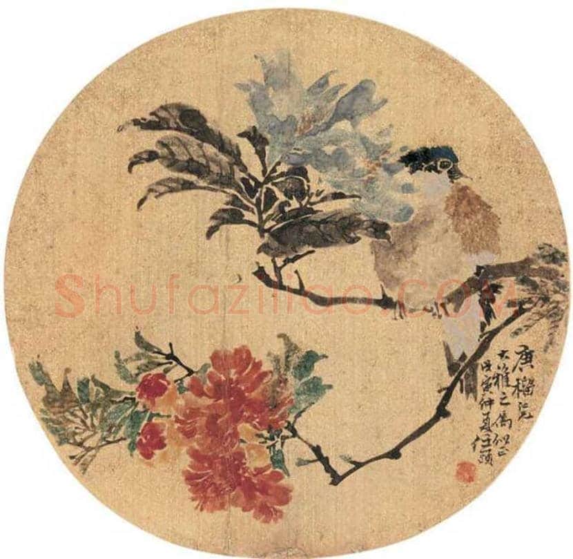 任伯年扇面作品欣赏 | 书画资料