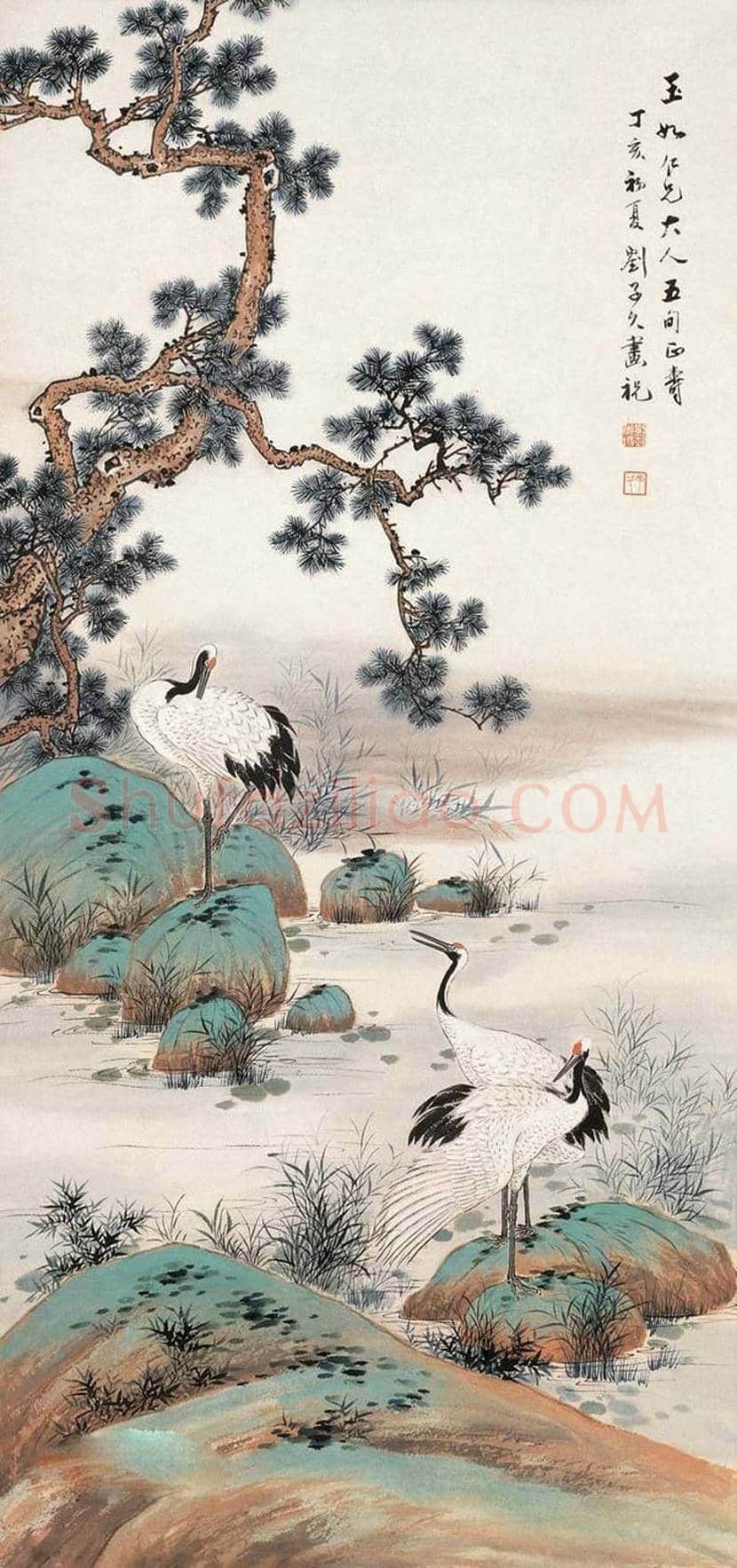 刘子久花鸟画作品欣赏 | 书画常识