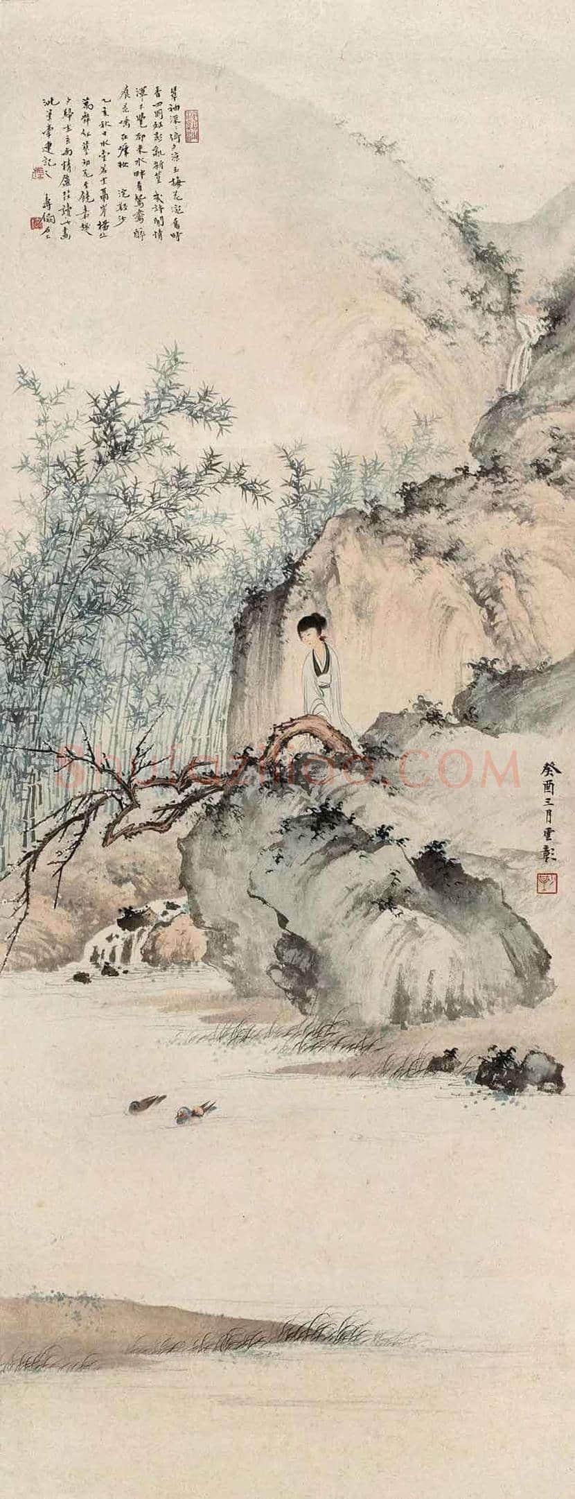 一代宗师陈少梅丨天津画坛掌门人 | 书画资料