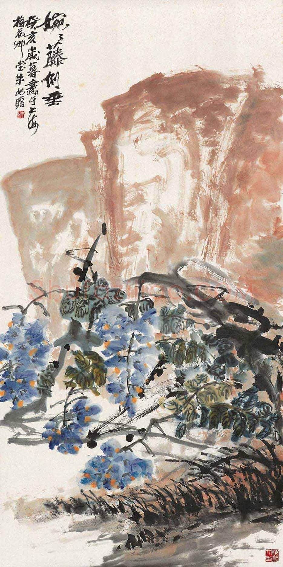 朱屺瞻国画作品欣赏 | 书画科普