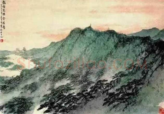 傅抱石代表作《龙盘虎踞》今涨千倍 | 书画常识