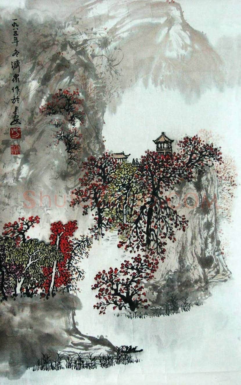 方济众山水画作品欣赏 | 书画学堂