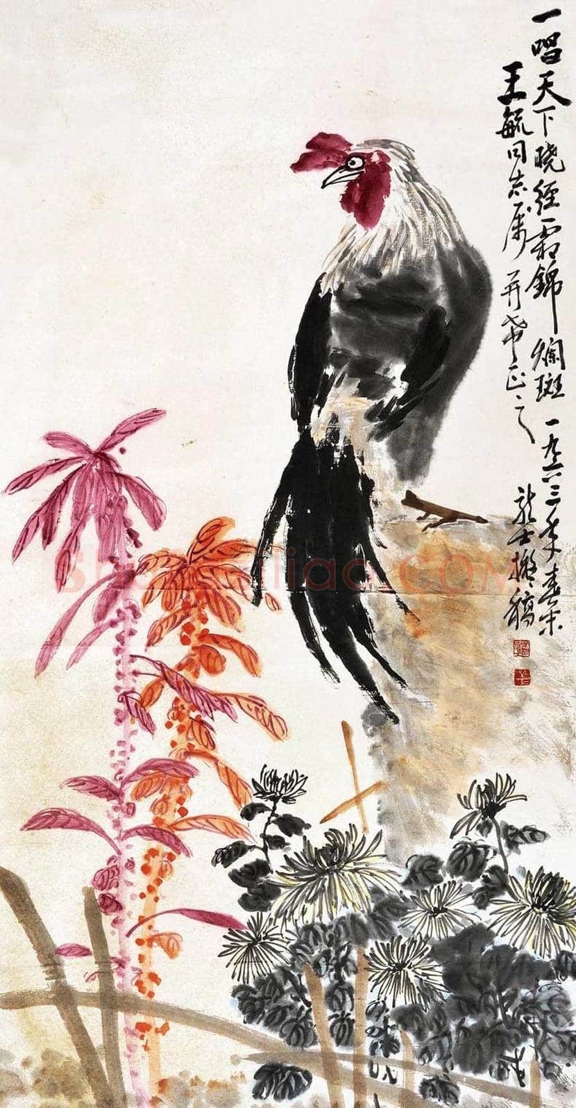 萧龙士作品欣赏 | 书画讲解