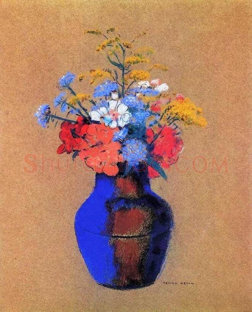 奥蒂诺·雷东的花卉作品欣赏 | 书画百科