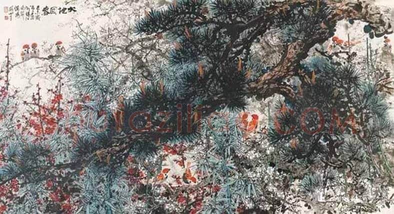 关山月花鸟画图赏 | 书画知识