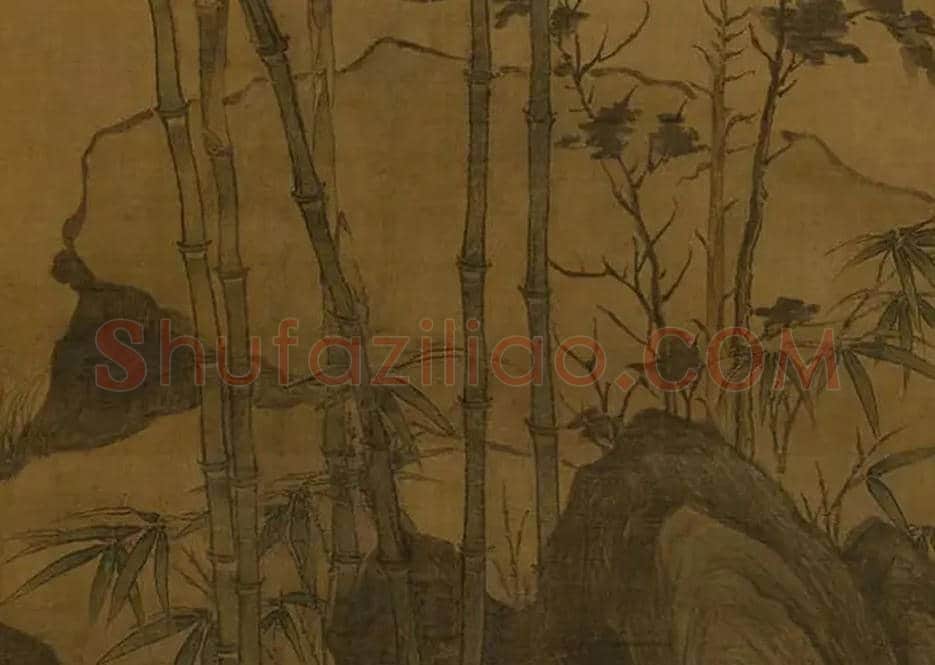 李衎《竹石图》欣赏 | 书画知识