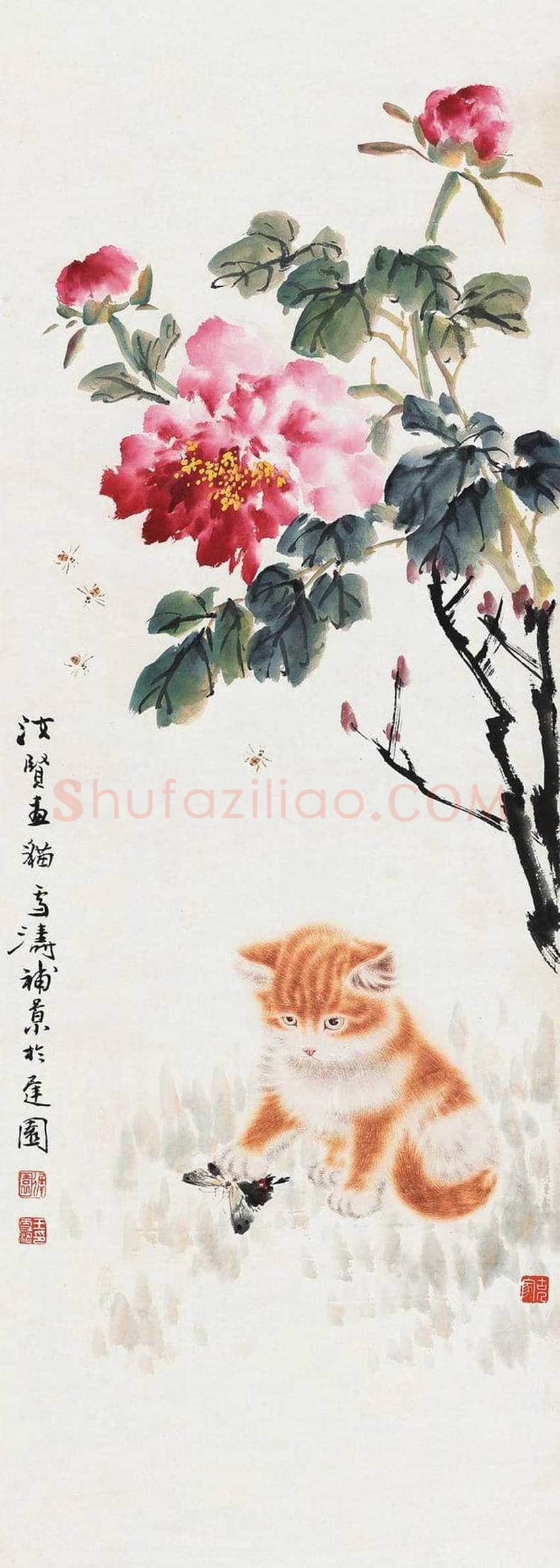 曹克家画猫作品欣赏 | 书画学堂