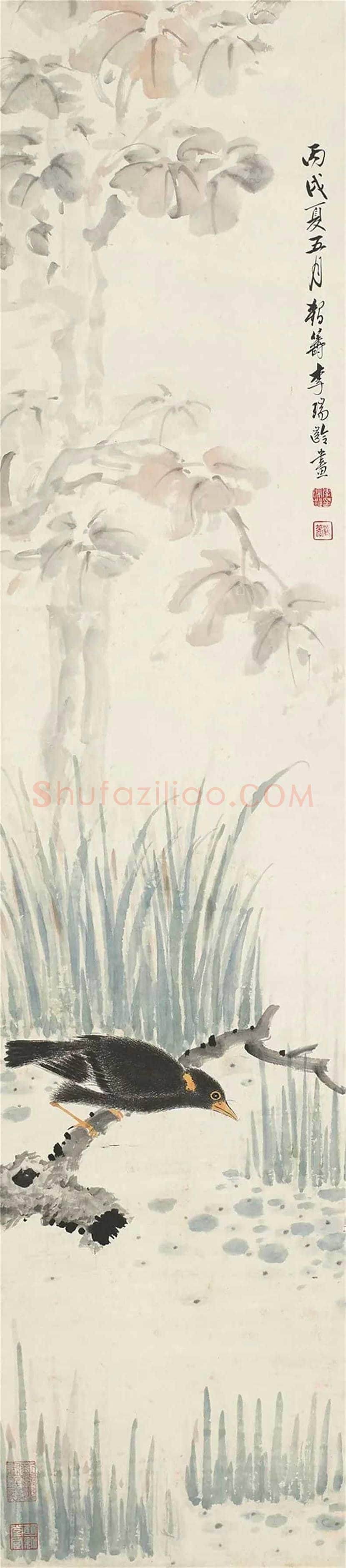 李鹤筹花鸟画作品欣赏 | 书画文摘