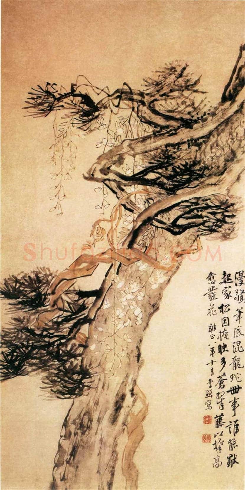 清代李鱓绘画作品欣赏 | 书画知识