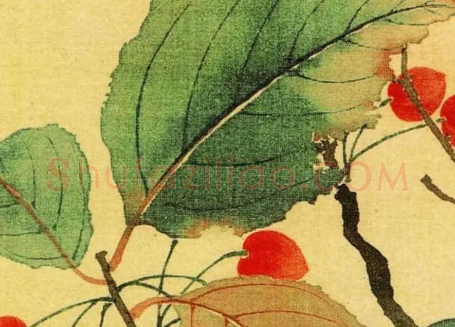 恽寿平《秋海棠图》欣赏 | 书画资料