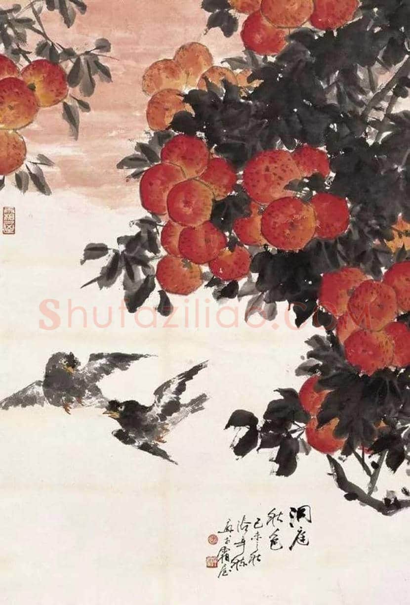 张辛稼花鸟画作品欣赏 | 书画学堂