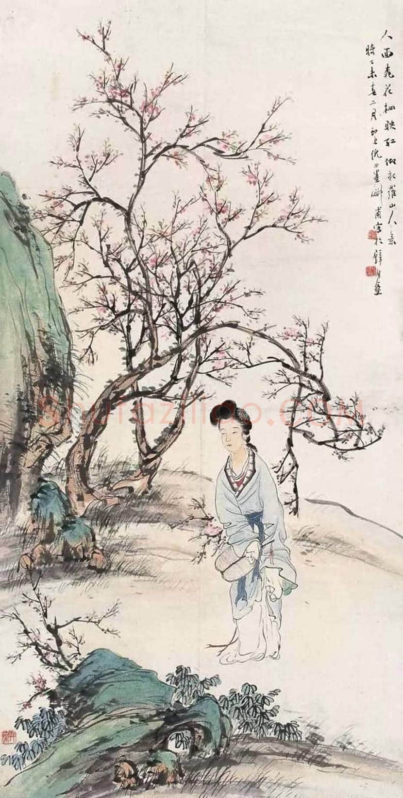 晚清画家｜倪田作品欣赏 | 书画学堂
