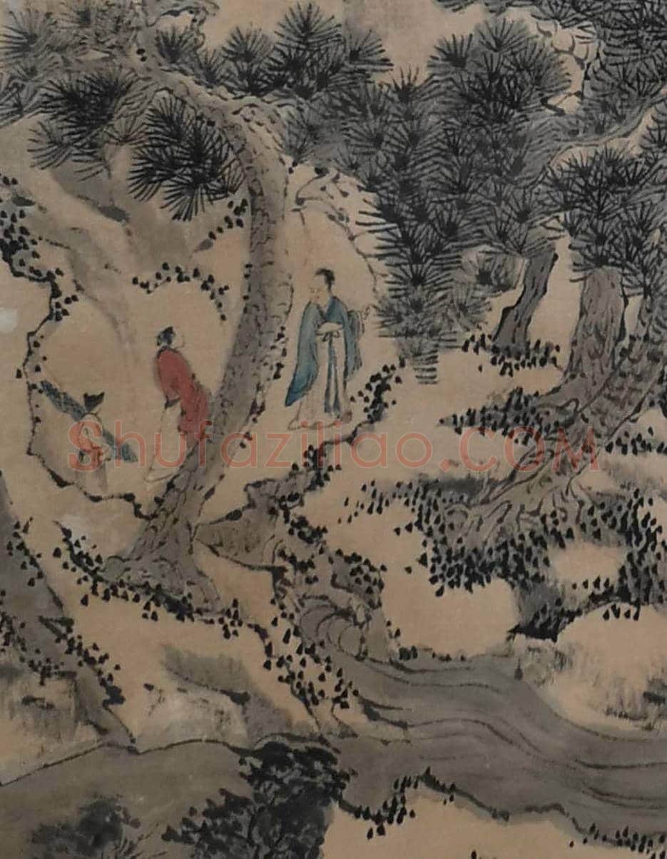 溥儒雪景山水《象山新霜晓》,空灵飘逸! | 国画赏析