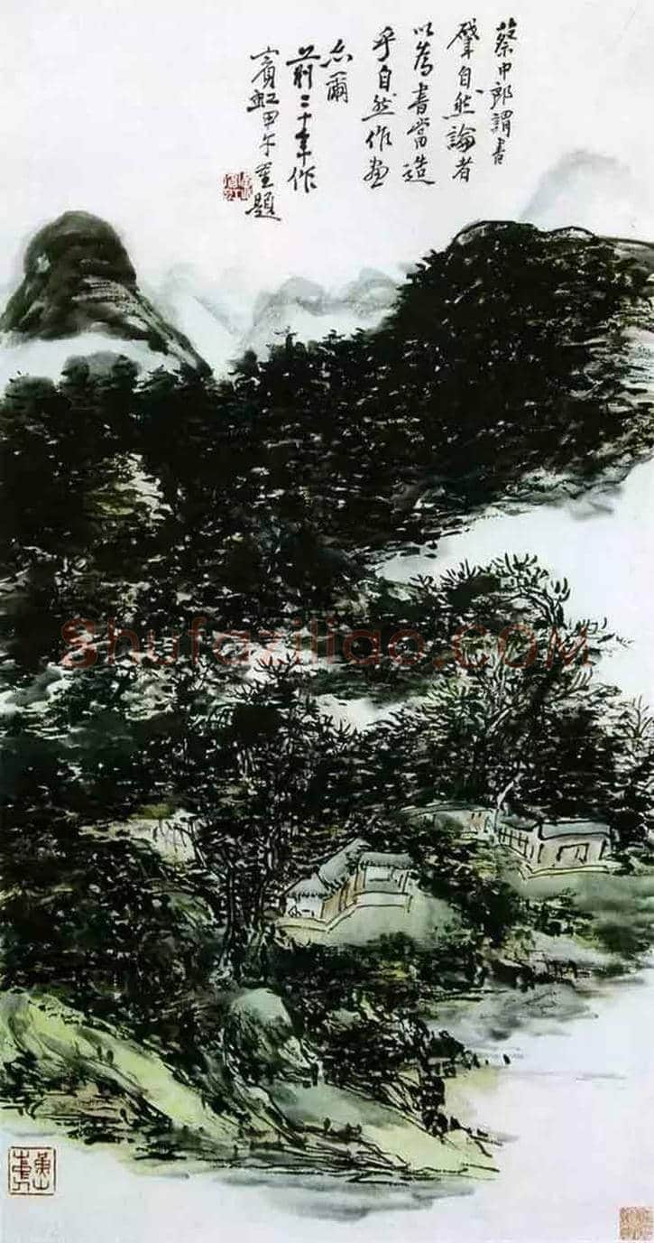 黄宾虹笔下的山水，百看不厌！ | 书画文摘