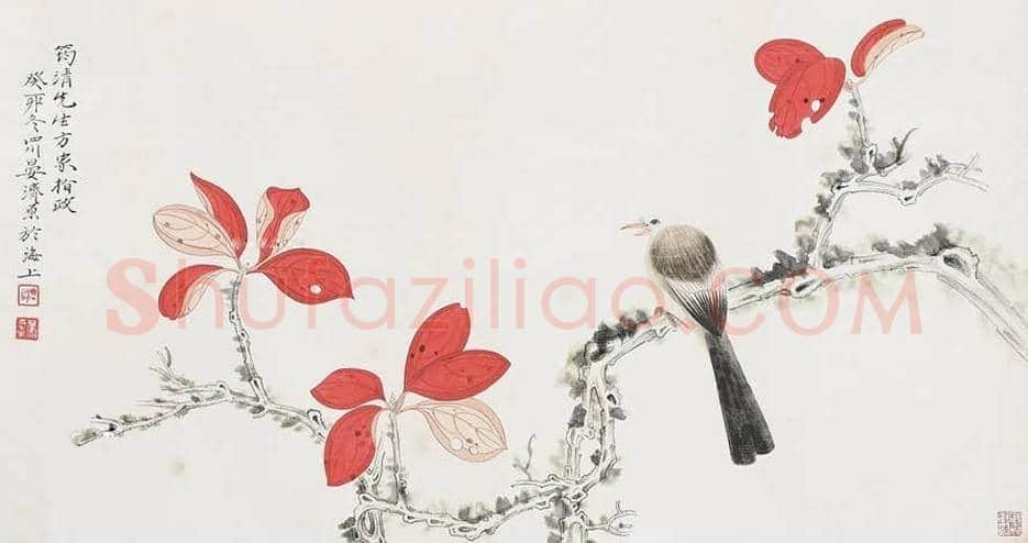 晏济元花鸟画欣赏 | 书画学堂