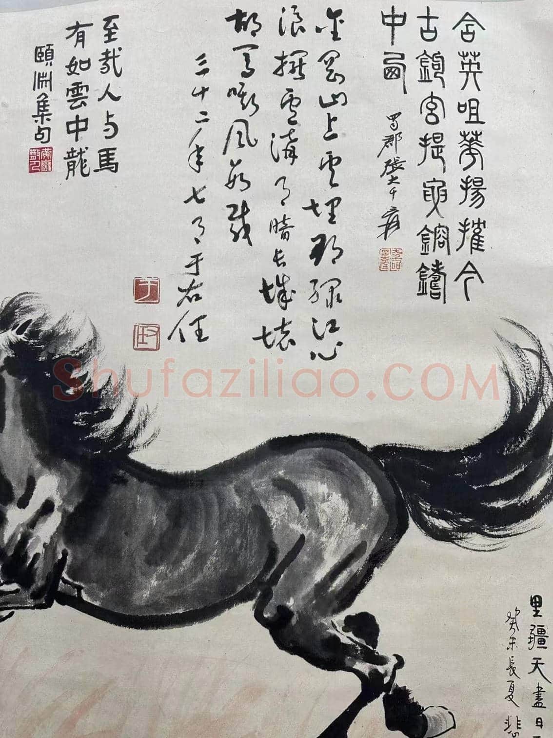 已臻化境——徐悲鸿佳构《天马行空》 | 国画赏析