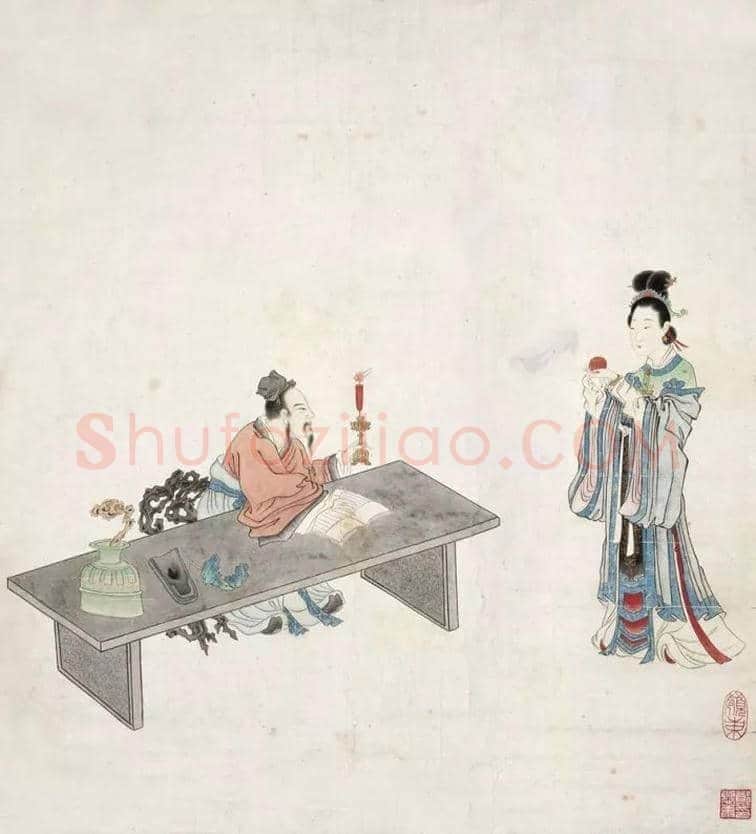 郑慕康人物画作品欣赏 | 书画资料