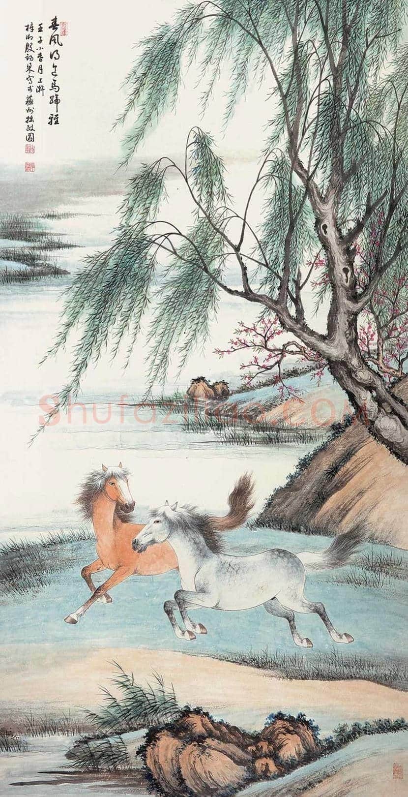 殷梓湘作品欣赏 | 书画科普