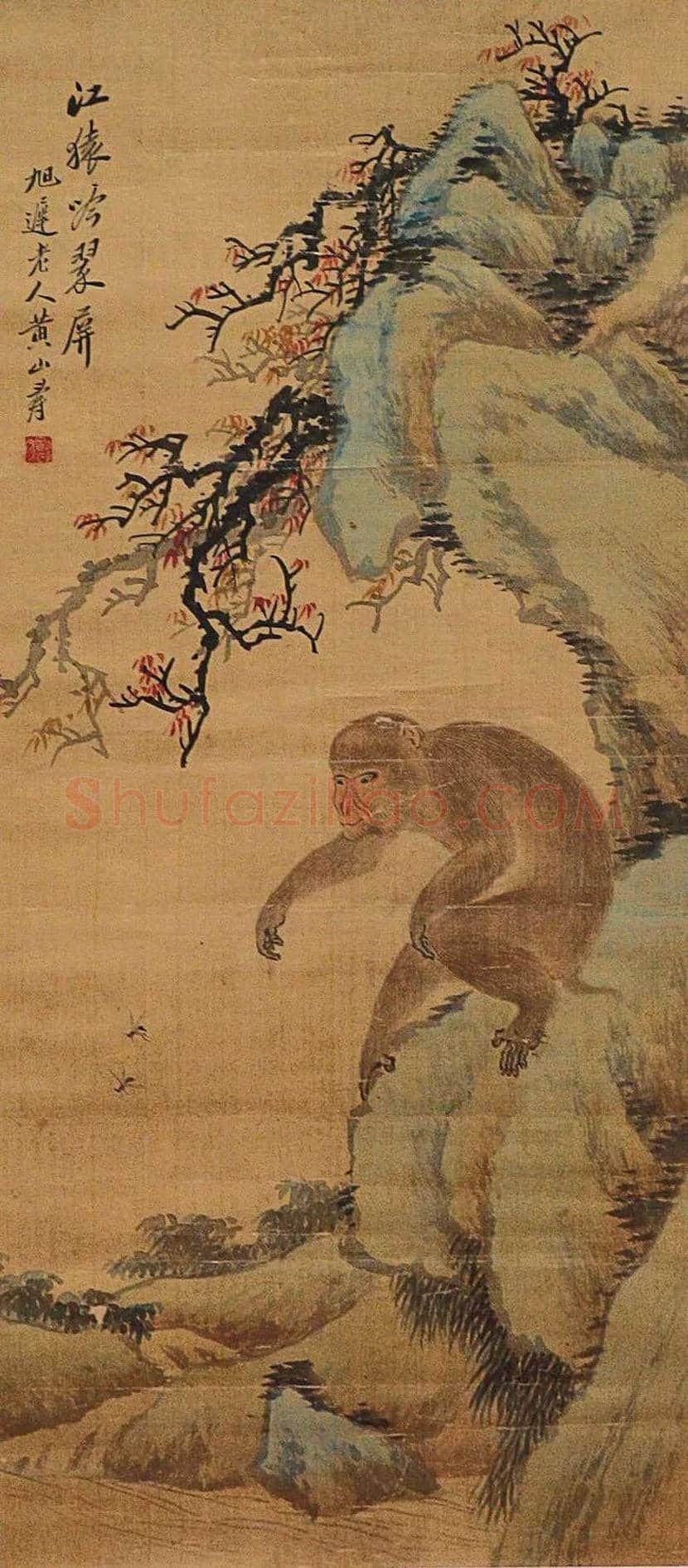 黄山寿花鸟画作欣赏 | 书画百科