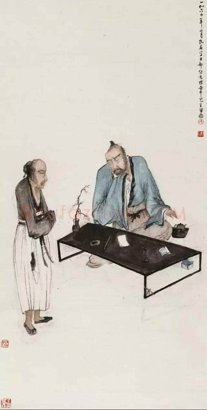 傅抱石绘画所呈现的中国古詩意境【名人字画欣赏】 | 书画学堂