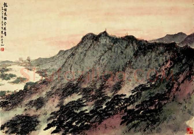 傅抱石山水画高清大图，美醉了！ | 书画科普