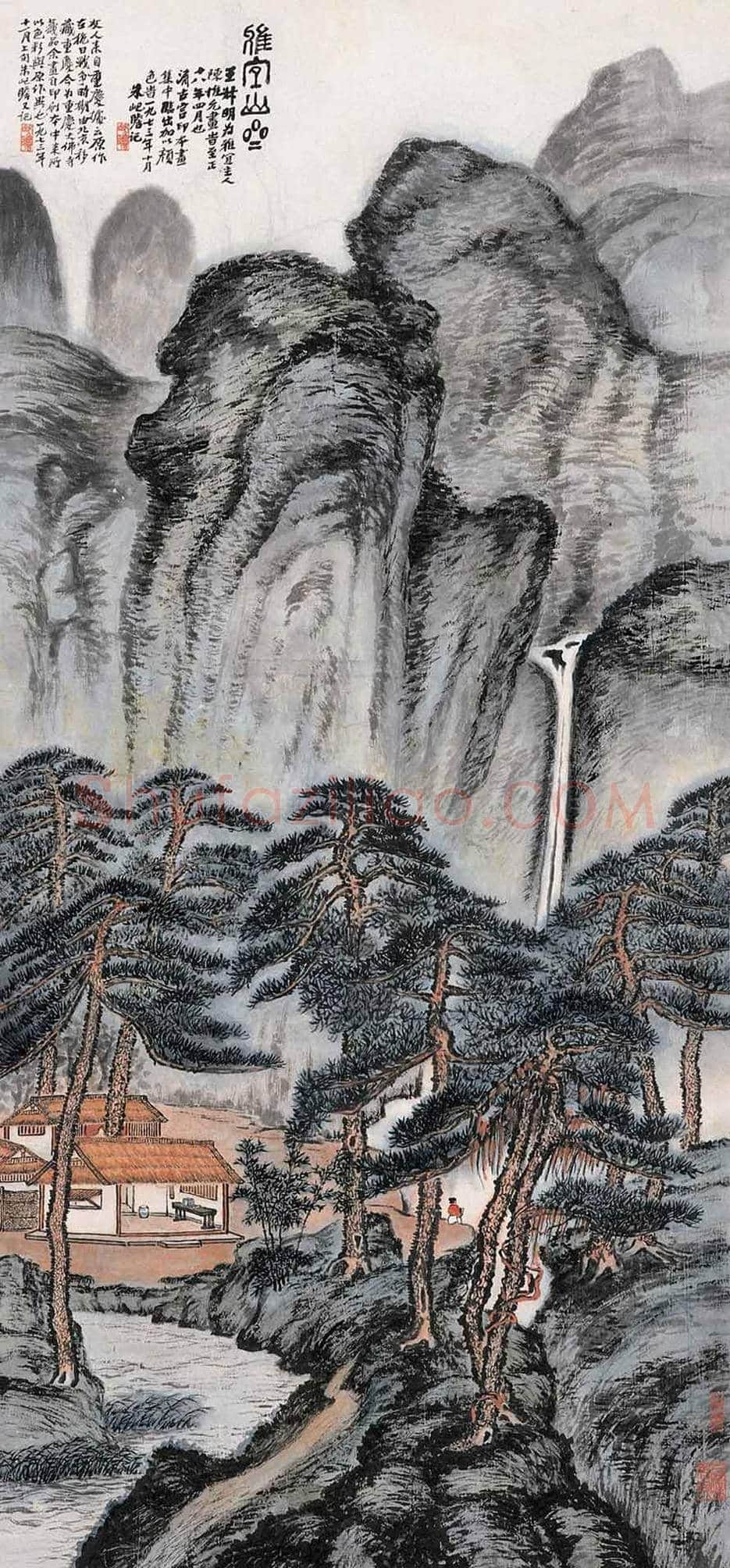 朱屺瞻国画作品欣赏 | 书画科普