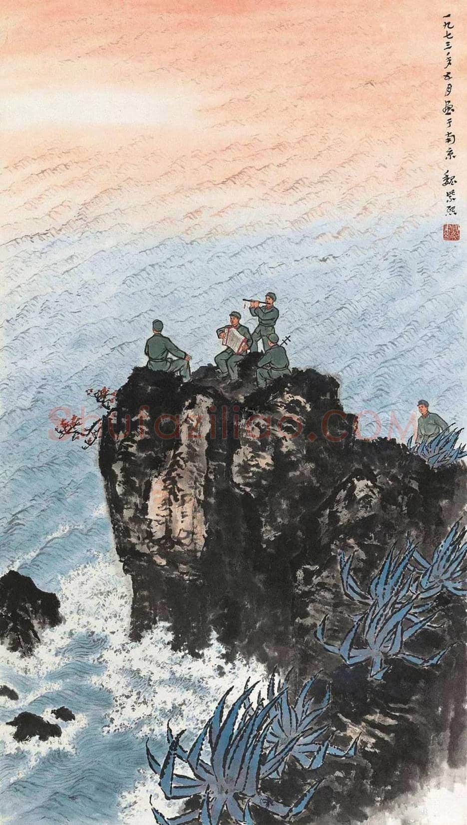 魏紫熙人物画作品欣赏 | 书画资料