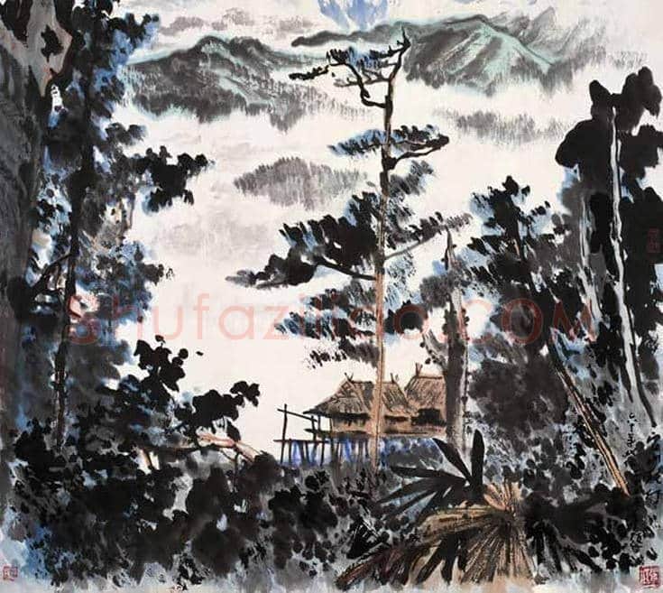 张仃水墨画作品欣赏 | 书画科普