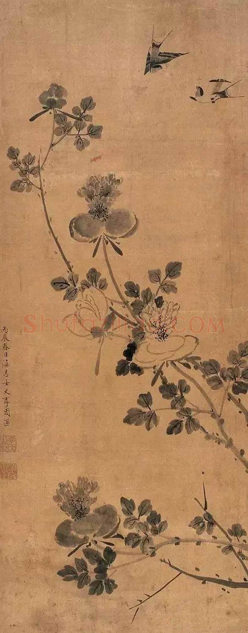 李因作品欣赏 | 书画资料
