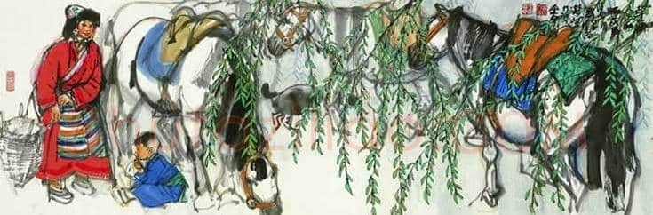 画僧史国良作品欣赏 | 书画知识